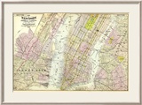 New York  Brooklyn  Jersey City  c1891