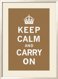 Keep Calm and Carry On