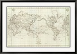 Mappemonde  c1797