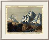 Comparative Height of the Principal Mountains in the World  c1823