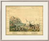 Comparative View of the Heights of the Principal Mountains in the World  c1816