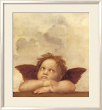 Detail of the Sistine Madonna  c1514