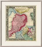 Plan of Boston  c1860