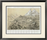 Cuadro General de Alturas Comparativas del Peru  c1865