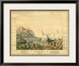 Comparative View of the Heights of the Principal Mountains in the World  c1816