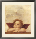 Detail of the Sistine Madonna  c1514