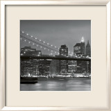 Downtown Manhattan and Brooklyn Bridge