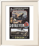 Vintage Russian Fish Cannery Advertisement