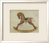Brown Rocking Horse