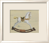 White Rocking Horse