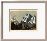 Comparative Height of the Principal Mountains in the World  c1823