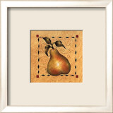 Stenciled Pear I