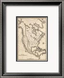 Map of North America  c1839