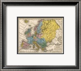 Map of Europe  c1839