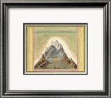 Heights of The Principal Mountains In The World  c1846