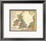 Die Britischen Inseln: Volker und Sprachen  c1847