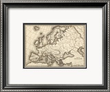 Map of Europe  c1839