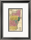 Map of the Middle States  c1839