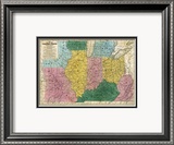 Map of the Western States  c1839