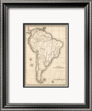 Map of South America  c1839