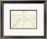 Cotes  l'Amerique  l'Asie  c1797