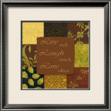 Spiced Nine Patch: Live Laugh Love