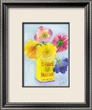 Flowers in a Yellow Can