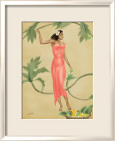 Lady with Red Dress