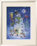 Snowman's Feathered Fun