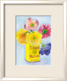 Flowers in a Yellow Can