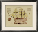 Antique Ship Plan VII