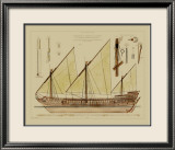 Antique Ship Plan VI