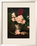 Vase de Pivoines  c1864