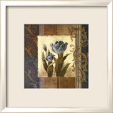 Blue Tulip Scroll