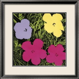 Flowers  c1970 (1 Purple  c1 Yellow  2 Pink)