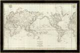 Mappemonde  c1797