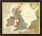 Die Britischen Inseln: Volker und Sprachen  c1847