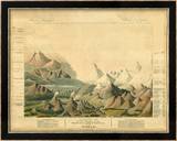 Comparative View of the Heights of the Principal Mountains in the World  c1816