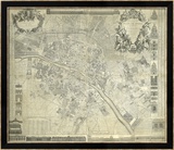 Nouveau Plan De Paris 1728