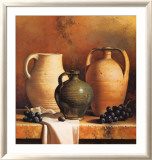 Earthenware with Grapes