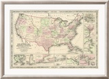 New Military Map of the United States  1861