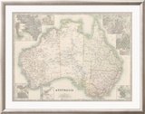 Australia Map 1880