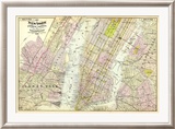 New York  Brooklyn  Jersey City  c1891