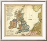 Die Britischen Inseln: Volker und Sprachen  c1847