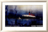 Cunard Line  Mauretania to Cherbourg