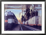 Ny Central Water Level Route Poster