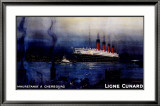 Cunard Line  Mauretania to Cherbourg