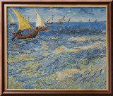 Seascape at Saintes-Maries  c1888