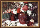 Peonies and Freesia