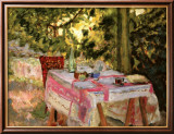 Table Set in a Garden